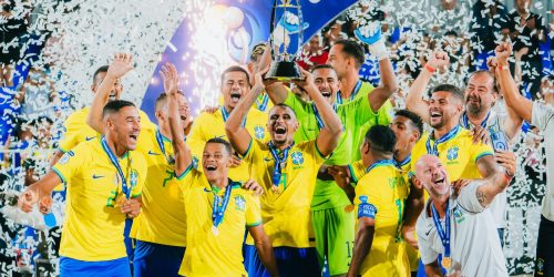 Brasil conquista a Copa América de Beach Soccer pela quarta vez Imagem referente a Brasil conquista a Copa América de Beach Soccer pela quarta vez