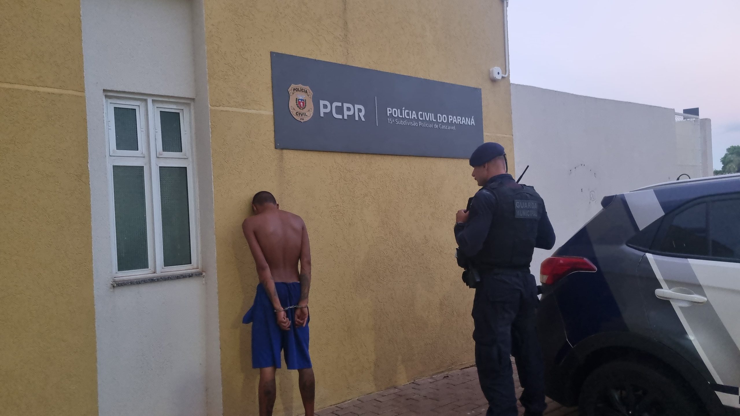 Guarda Municipal cumpre mandado de prisão no Santa Cruz