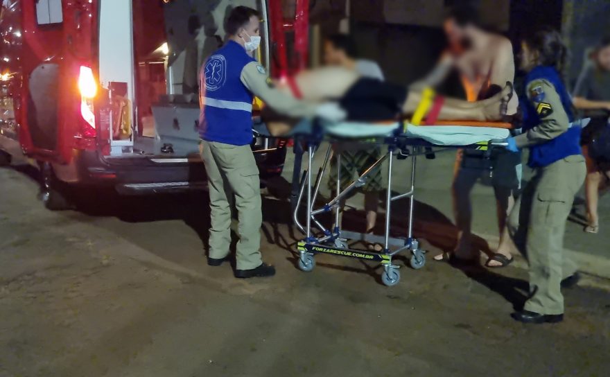 Homem de 58 anos sofre acidente doméstico e é socorrido no Parque São Paulo