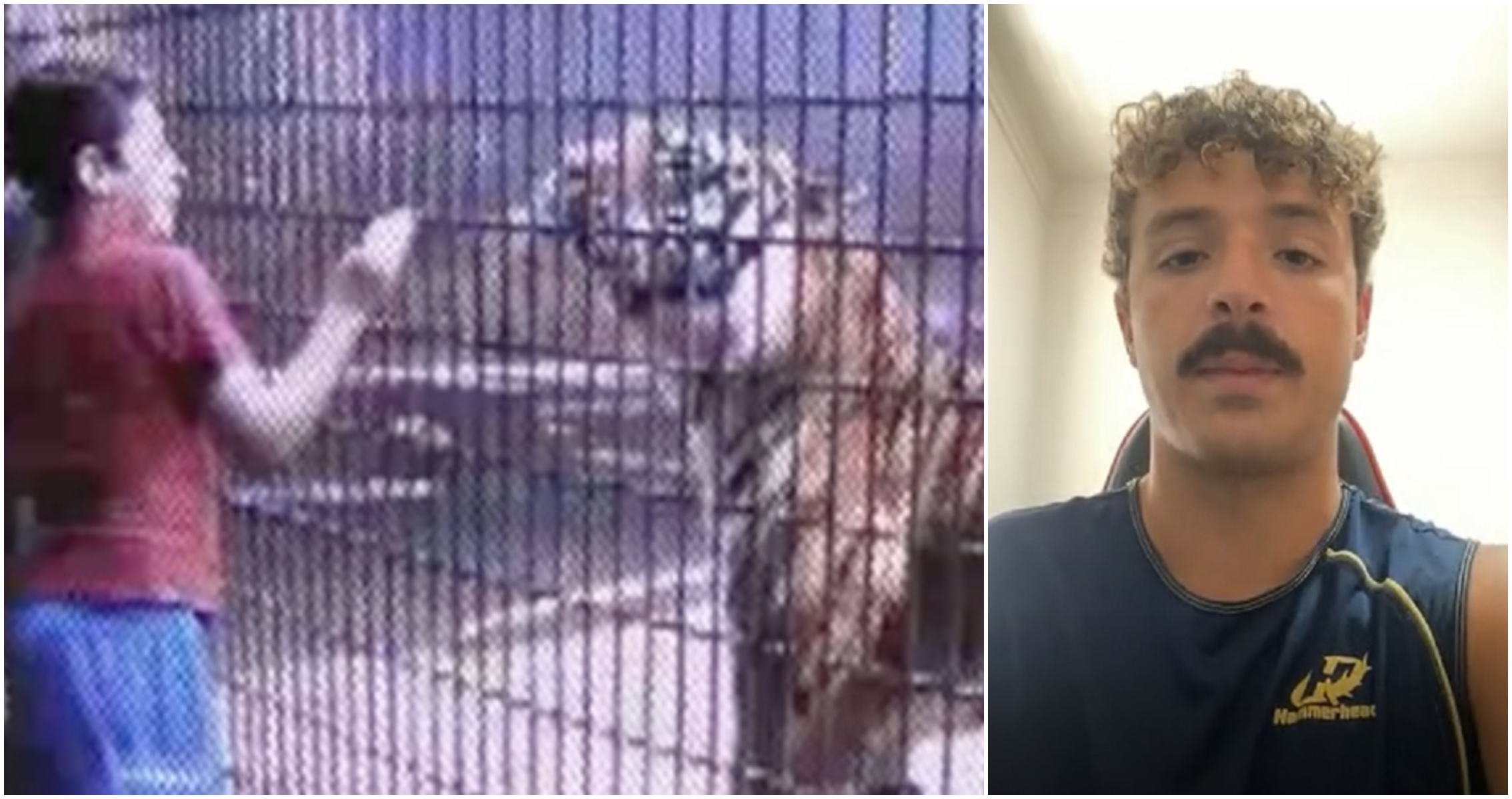 Após perder braço em ataque de tigre, Vrajamany Rocha brilha na natação