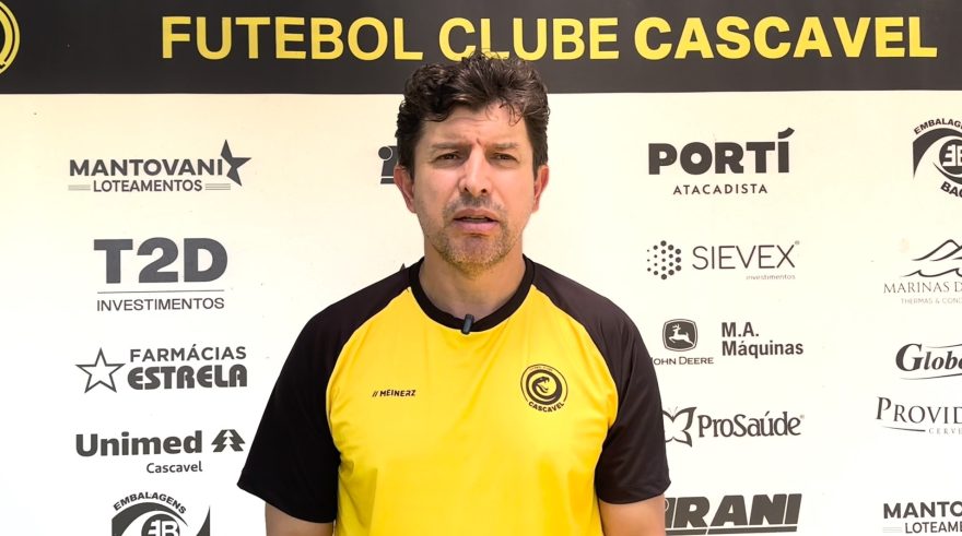 Técnico do FC Cascavel revela frustração após derrota e eliminação para o Aparecidence