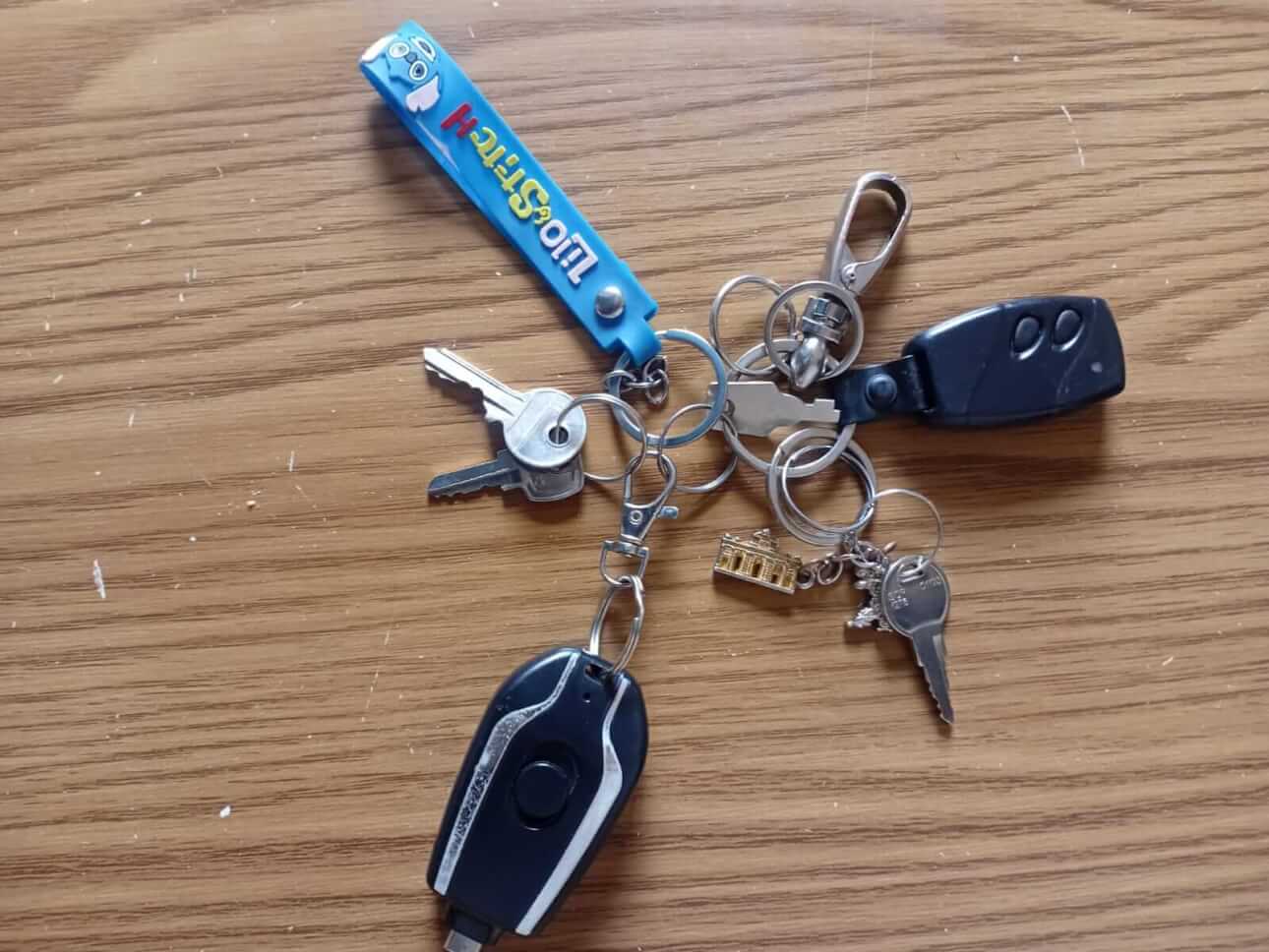 Foi encontrada uma chave no bairro Santo Onofre