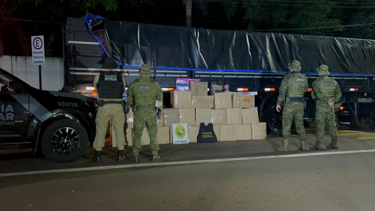 Cimento ou drogas? Motorista que carregou em Cascavel é preso em flagrante na BR-277