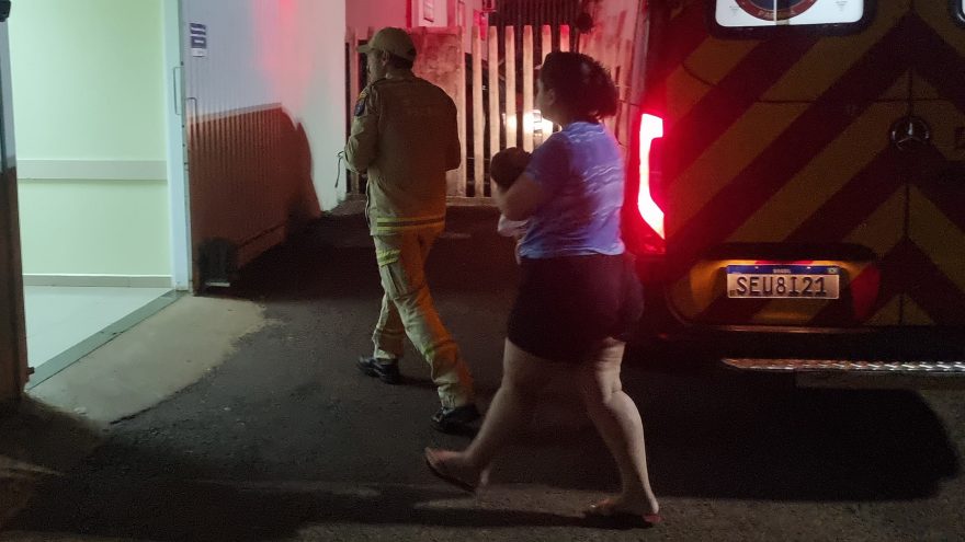Bebê de 1 mês é socorrida após engasgar com a própria saliva em Cascavel