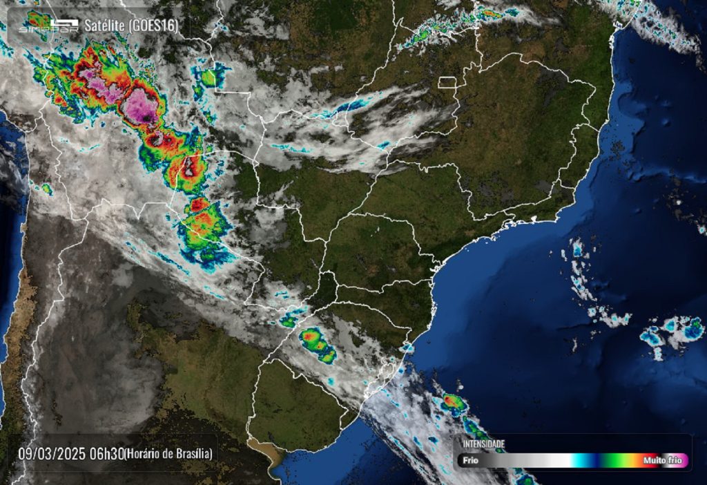 Cascavel tem previsão de céu nublado e temperaturas altas neste domingo