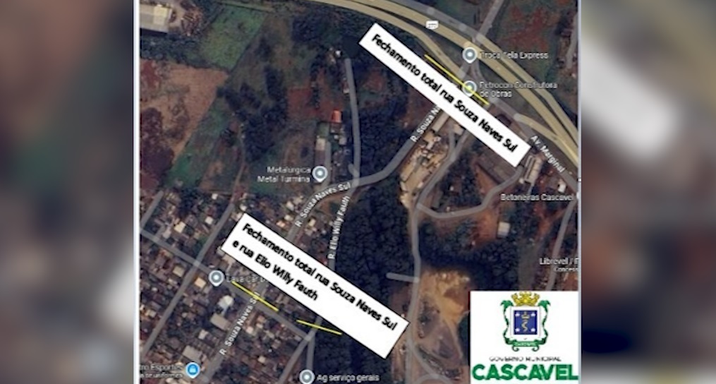 Construção da nova Ponte do Rio Quati avança em Cascavel Construção da nova Ponte do Rio Quati avança em Cascavel