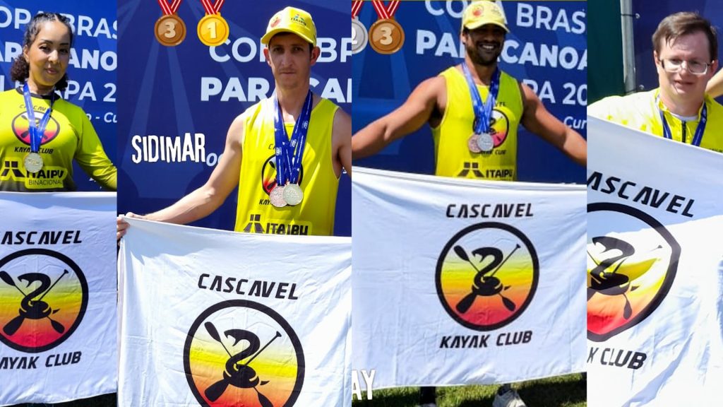 Cascavel mostra força na paracanoagem com conquistas expressivas na Copa Brasil Cascavel mostra força na paracanoagem com conquistas expressivas na Copa Brasil