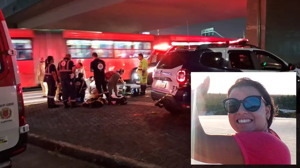 Mulher morta atropelada por ônibus tinha passado a primeira noite na casa própria; marido desabafa
