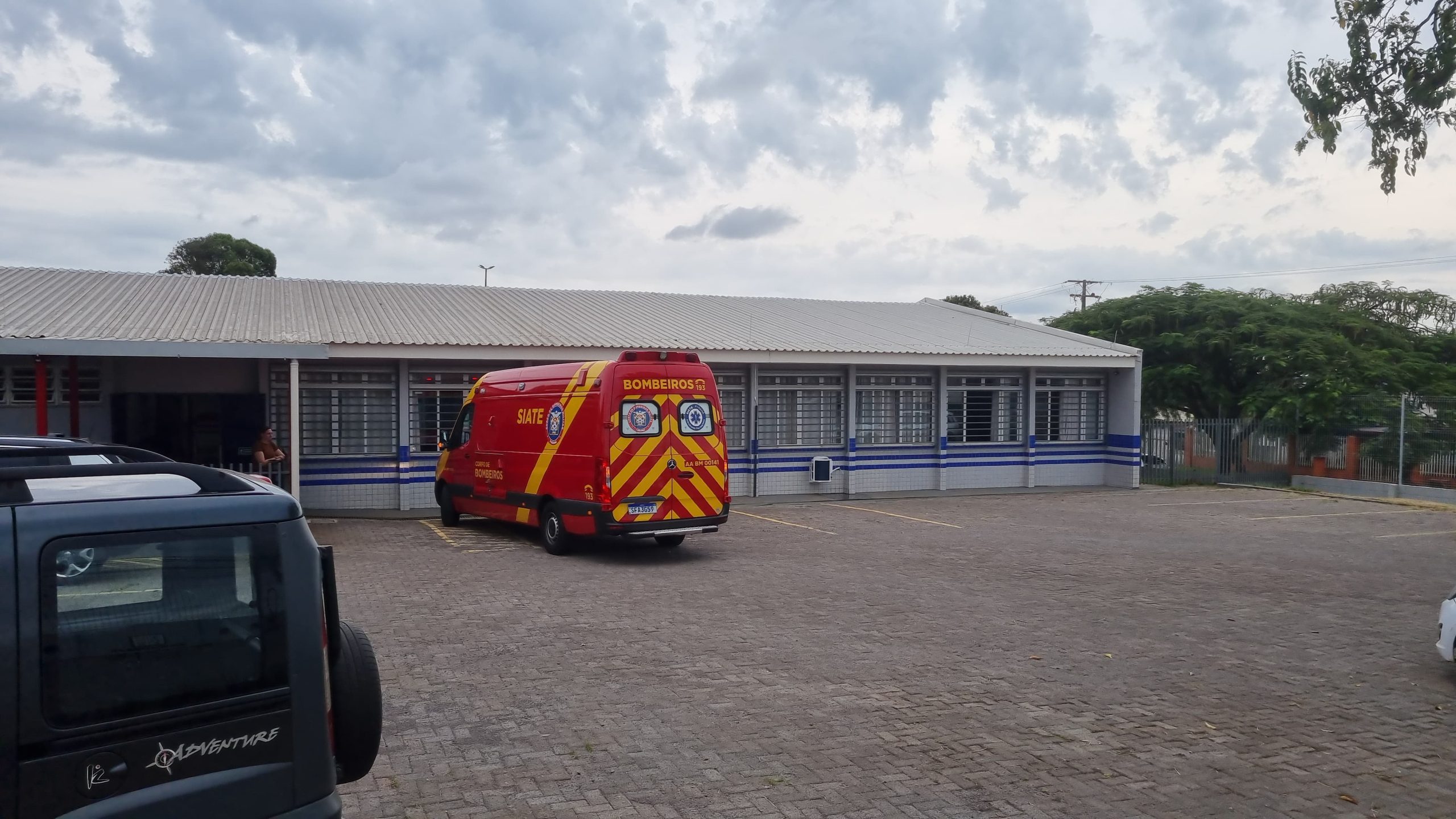 Criança quebra o braço em escola e Corpo de Bombeiros é acionado