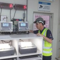 Imagem referente a IPEM/PR vistoria controle metrológico das balanças no Porto de Paranaguá
