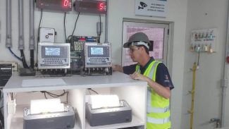 IPEM/PR vistoria controle metrológico das balanças no Porto de Paranaguá