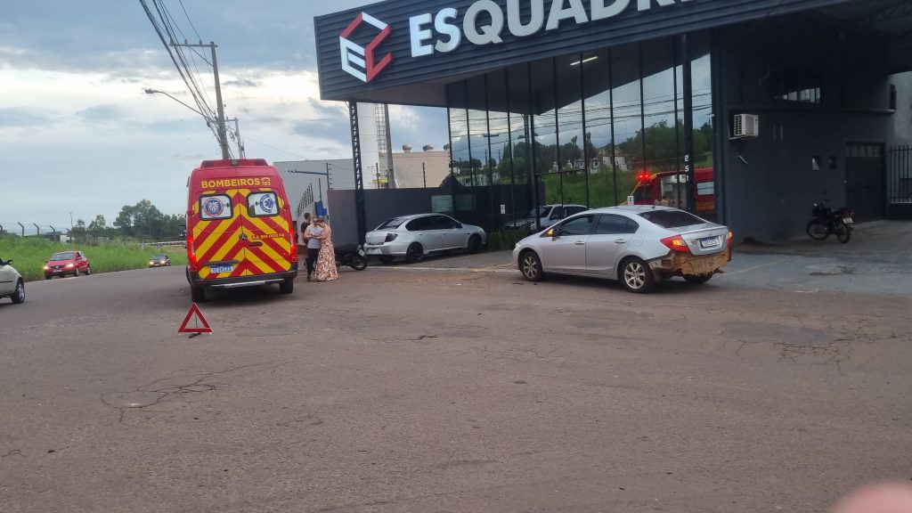 Homem fica ferido após acidente no Bairro Parque São Paulo Homem fica ferido após acidente no Bairro Parque São Paulo
