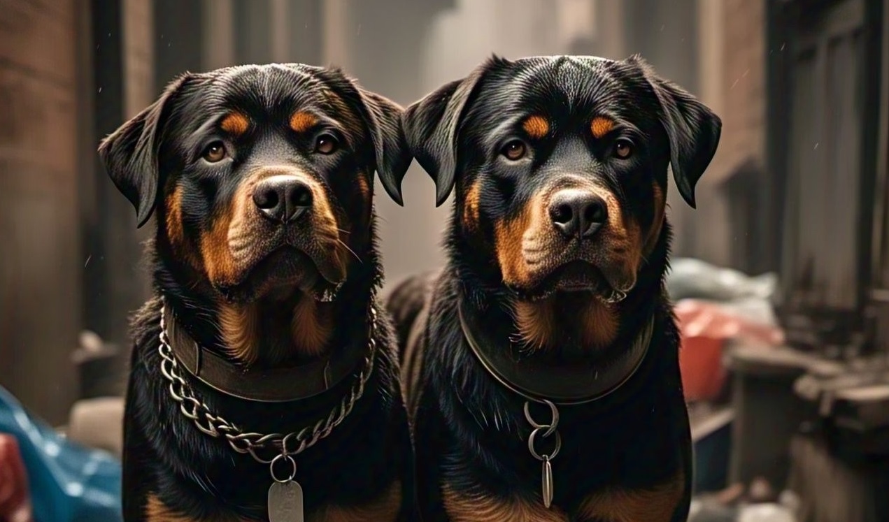 Criança fica em estado grave ao ser atacada por dois Rottweilers