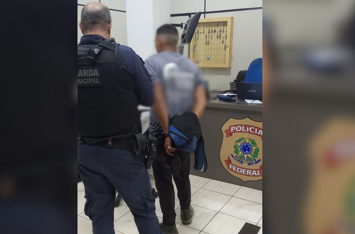 Foragido da justiça é capturado em operação conjunta da PF e GM em Cascavel