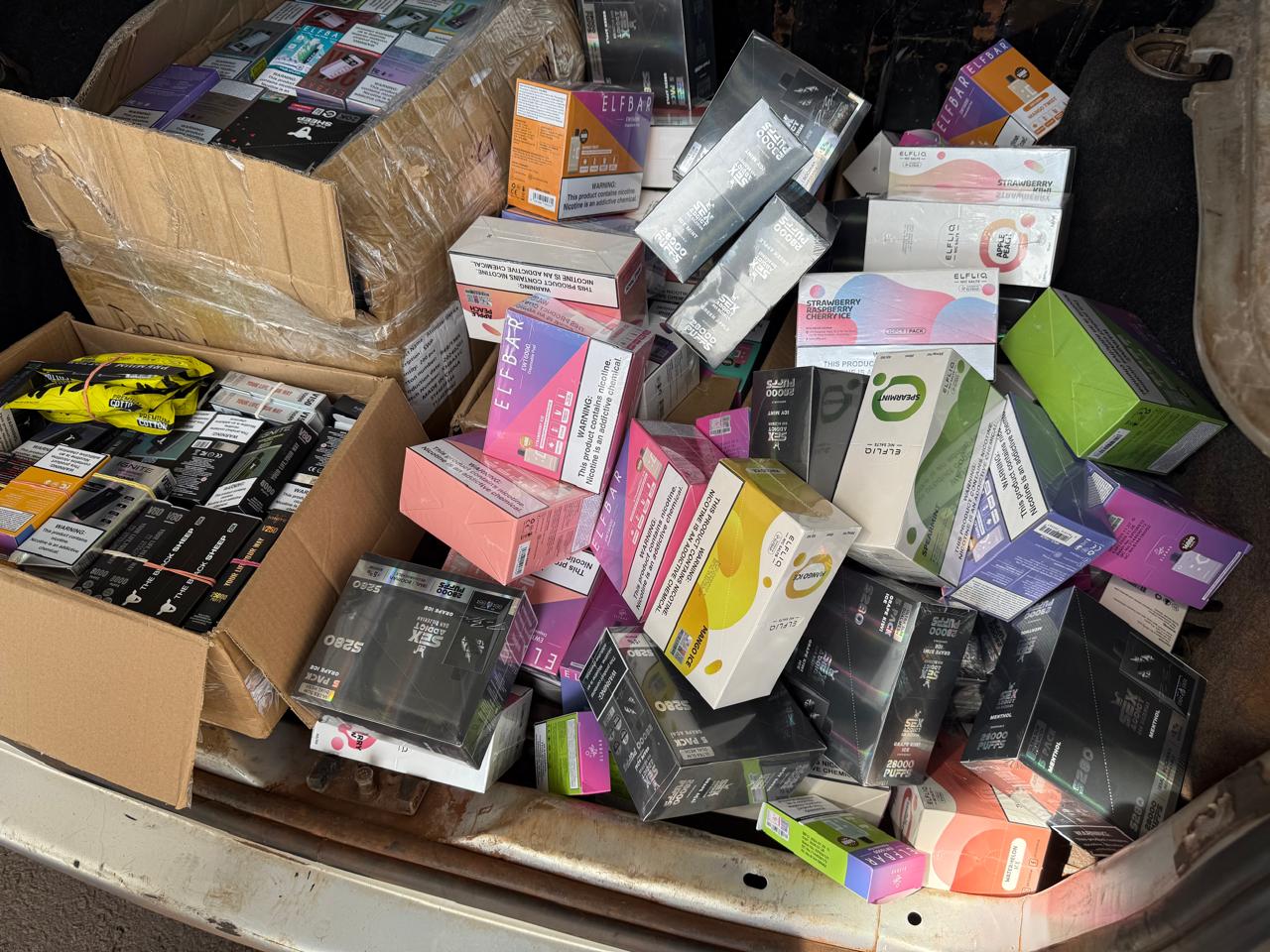 Receita Federal apreende R$ 65 mil em mercadorias ilegais em Cascavel Imagem referente a Receita Federal apreende R$ 65 mil em mercadorias ilegais em Cascavel