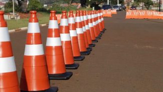 Transitar homologa licitação para compra de cones de borracha personalizados