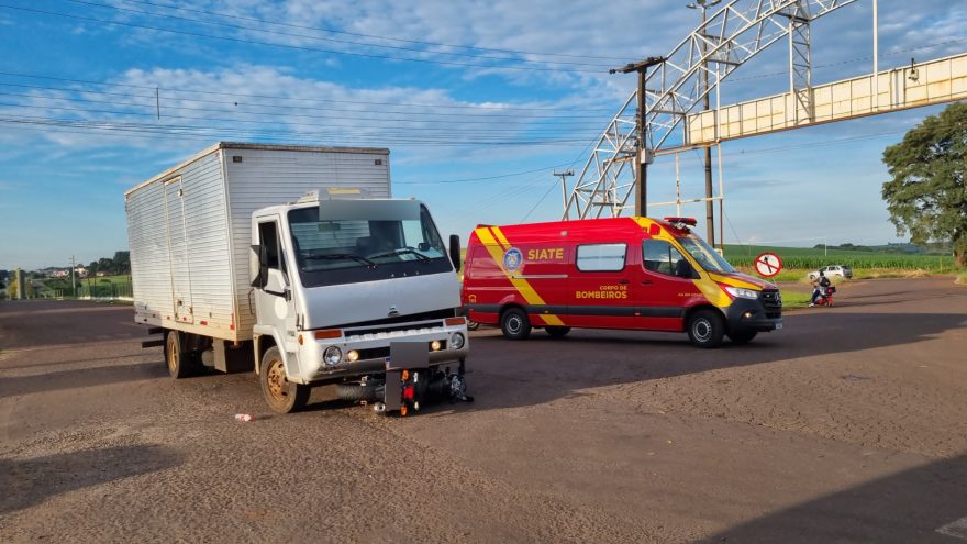 Homem sofre graves ferimentos em acidente no Bairro Cataratas