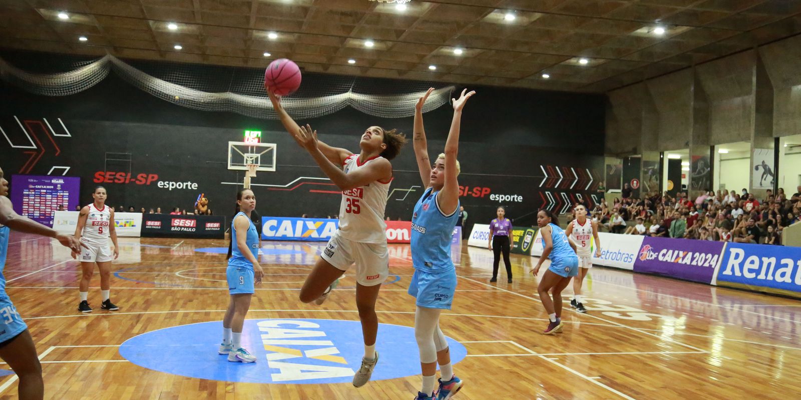 Basquete Feminino: TV Brasil exibe neste domingo Ourinhos/AOBE e SESI Basquete Feminino: TV Brasil exibe neste domingo Ourinhos/AOBE e SESI