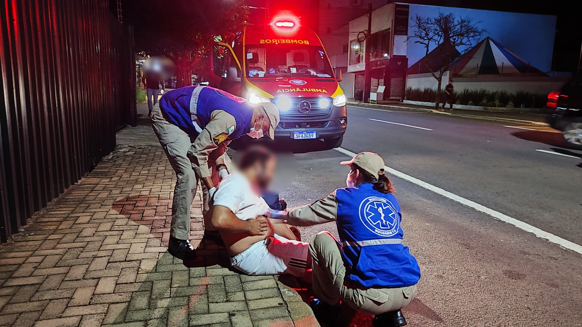 Foragido da Justiça é preso após tentar dar calote em pastelaria e cair na Rua Mato Grosso