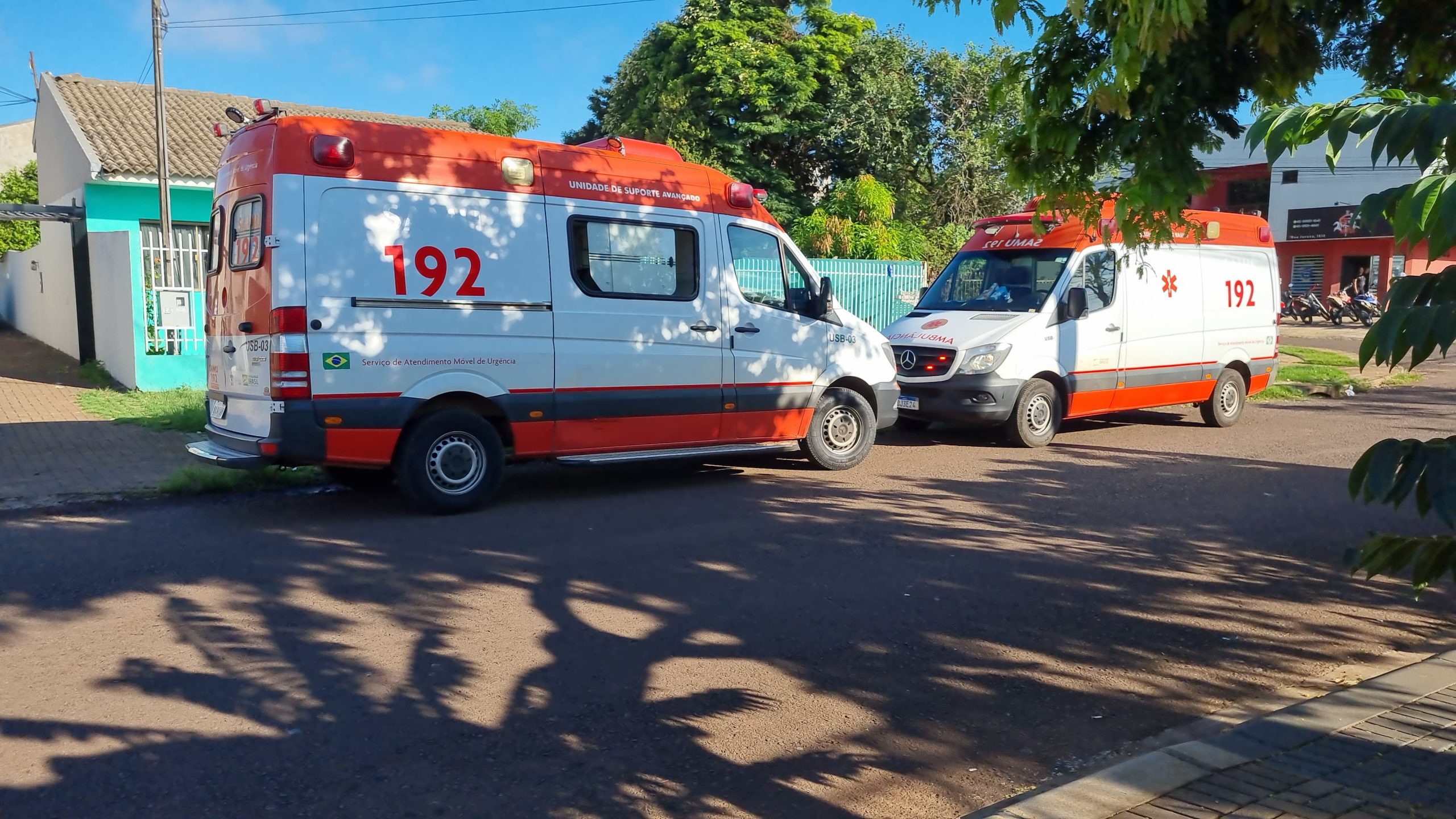 Bebê de 4 meses com dificuldades respiratórias é socorrida pelo Samu após procedimento de traqueostomia