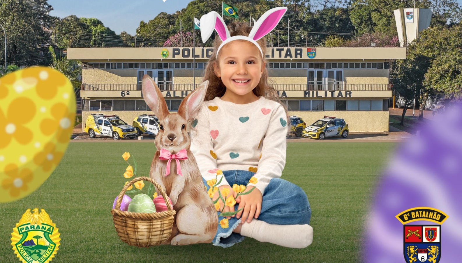 Páscoa mais doce: Polícia Militar recebe doações de doces em Cascavel