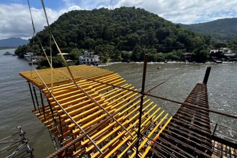 Ponte de Guaratuba: confira o vídeo que explica o início da construção da superestrutura Imagem referente a Ponte de Guaratuba: confira o vídeo que explica o início da construção da superestrutura