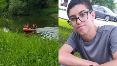 Imagem referente a Buscas por Erick Rian: quarta incursão dos bombeiros no Rio Iguaçu