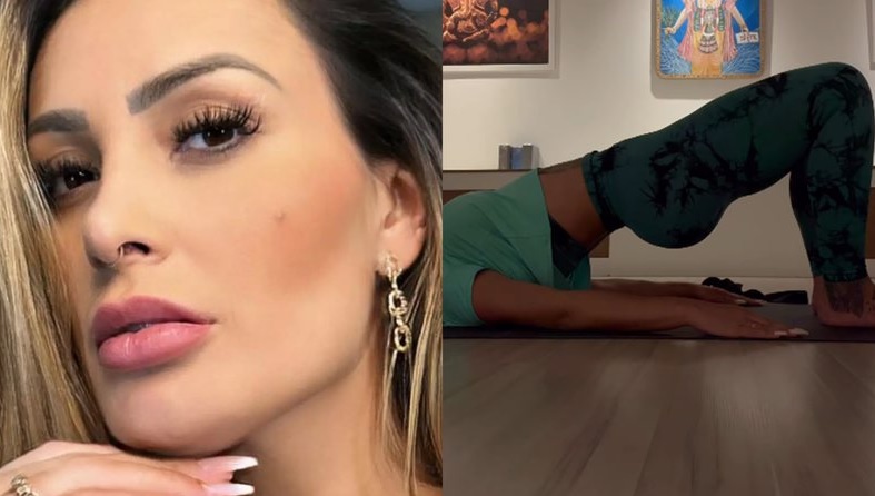 Andressa Urach posta vídeo inusitado e os fãs reagem: ‘Confunde nossas cabeças’