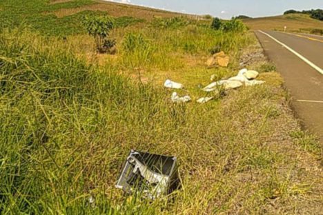 DER/PR alerta para riscos do descarte irregular de lixo em rodovias estaduais Imagem referente a DER/PR alerta para riscos do descarte irregular de lixo em rodovias estaduais