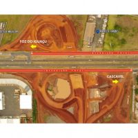 Imagem referente a Perimetral Leste: marginais da BR-277 em Foz do Iguaçu serão bloqueadas para obra de viaduto