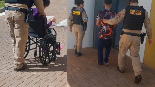 Homem é preso por agredir mulheres, uma delas é cadeirante Imagem referente a Homem é preso por agredir mulheres, uma delas é cadeirante