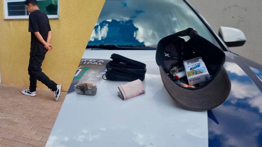 Jovem é detido com porção de drogas no Terminal Leste
