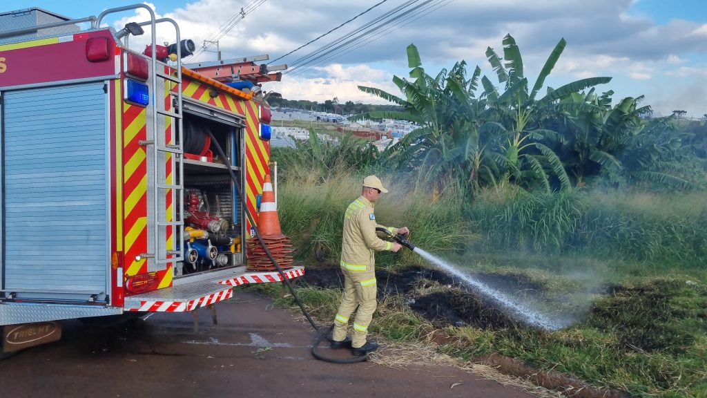 Incêndio ambiental é registrado no Florais do Paraná