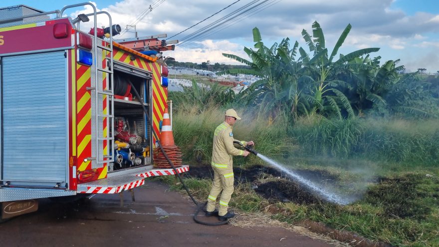 Incêndio ambiental é registrado no Florais do Paraná