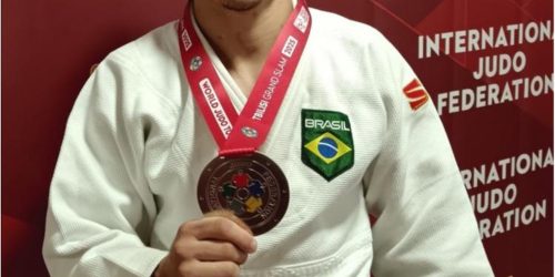 Judô: Michel Augusto garante prata no 1º dia do Grand Slam de Tbilisi Imagem referente a Judô: Michel Augusto garante prata no 1º dia do Grand Slam de Tbilisi