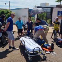 Imagem referente a Acidente entre moto e Ecosport faz uma vítima em Cascavel
