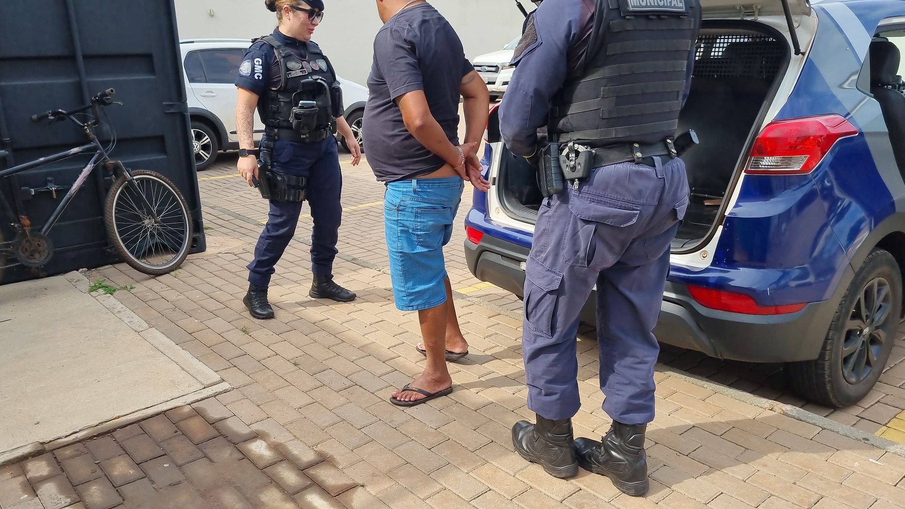 Homem é preso após crime de trânsito