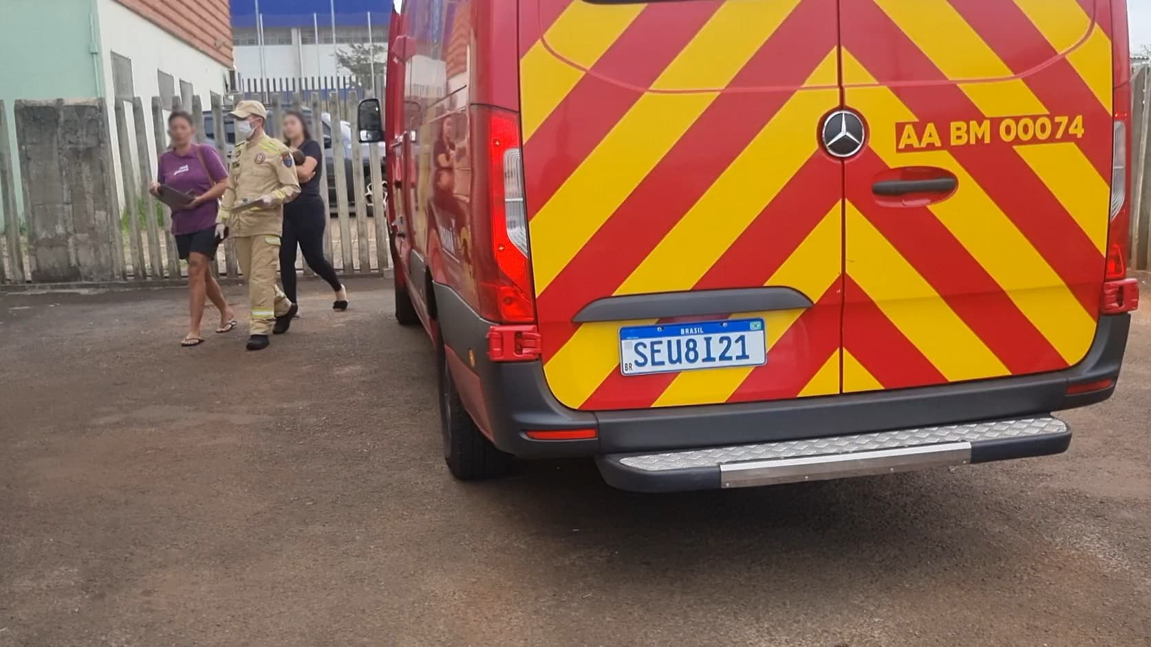 Bebê de cinco meses se engasga com saliva e é socorrido pelo Siate em Cascavel