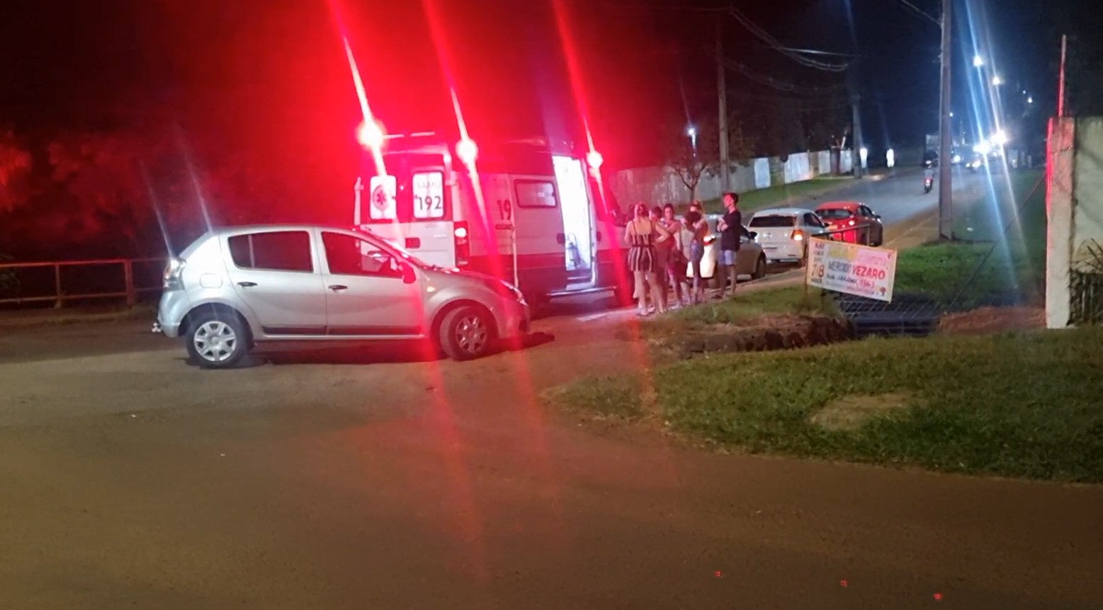 Motorista de App passa mal e por pouco não cai em valeta
