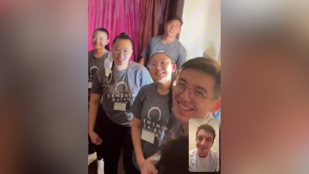 No Japão, grupo de Taiko de Cascavel recebe incentivo do vice-prefeito