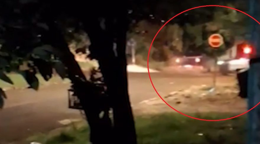 Novas imagens mostram condutor de S-10 em tentativa de fuga da GM no Santa Felicidade