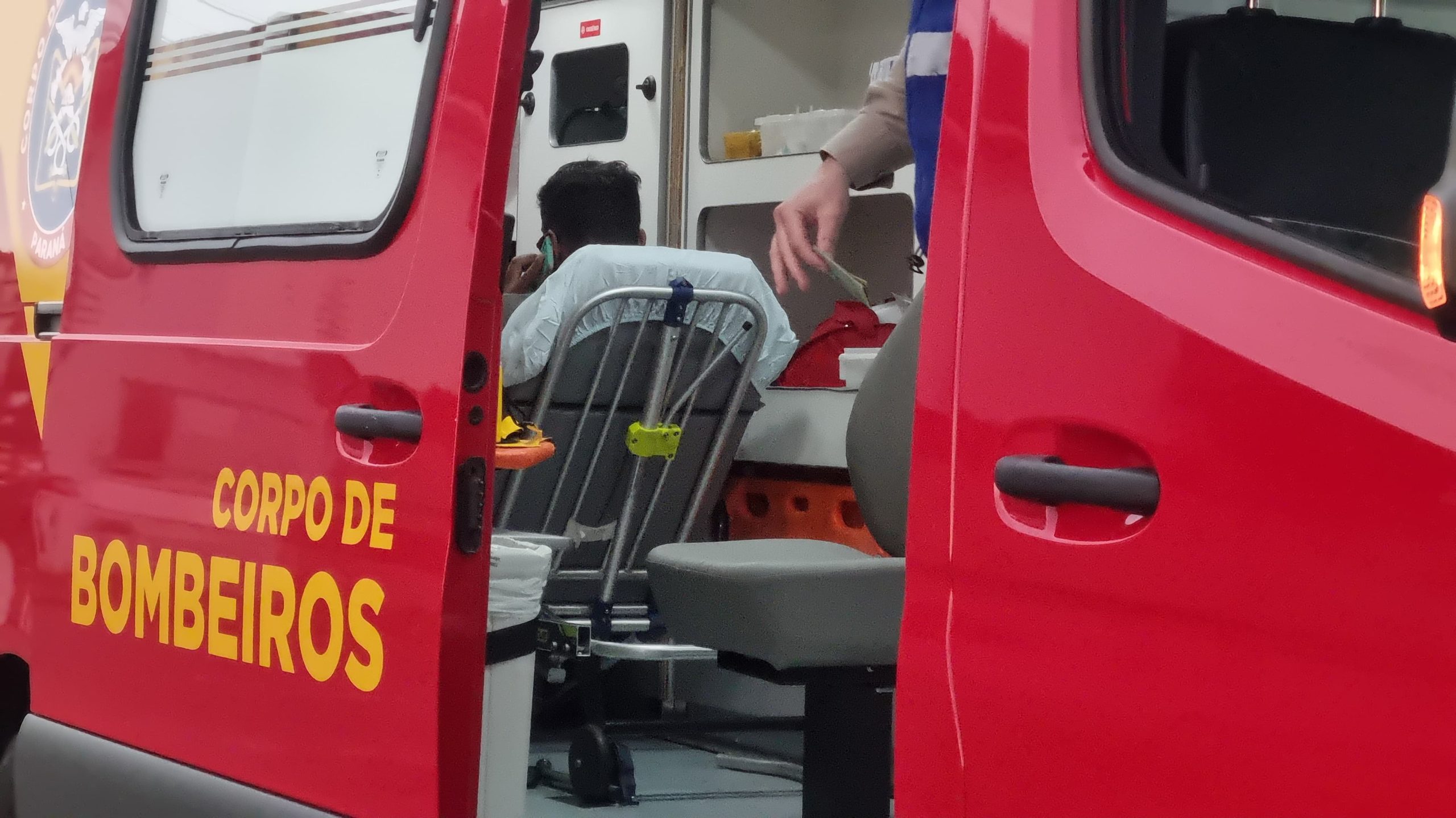 Acidente de trânsito no Parque Verde deixa motociclista ferido