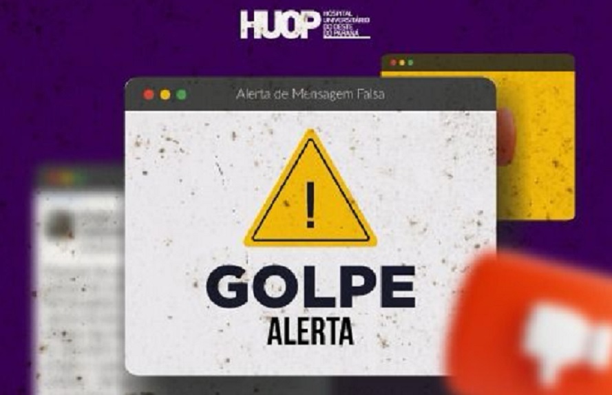Hospital Universitário faz alerta sobre golpe aplicado contra familiares de pacientes