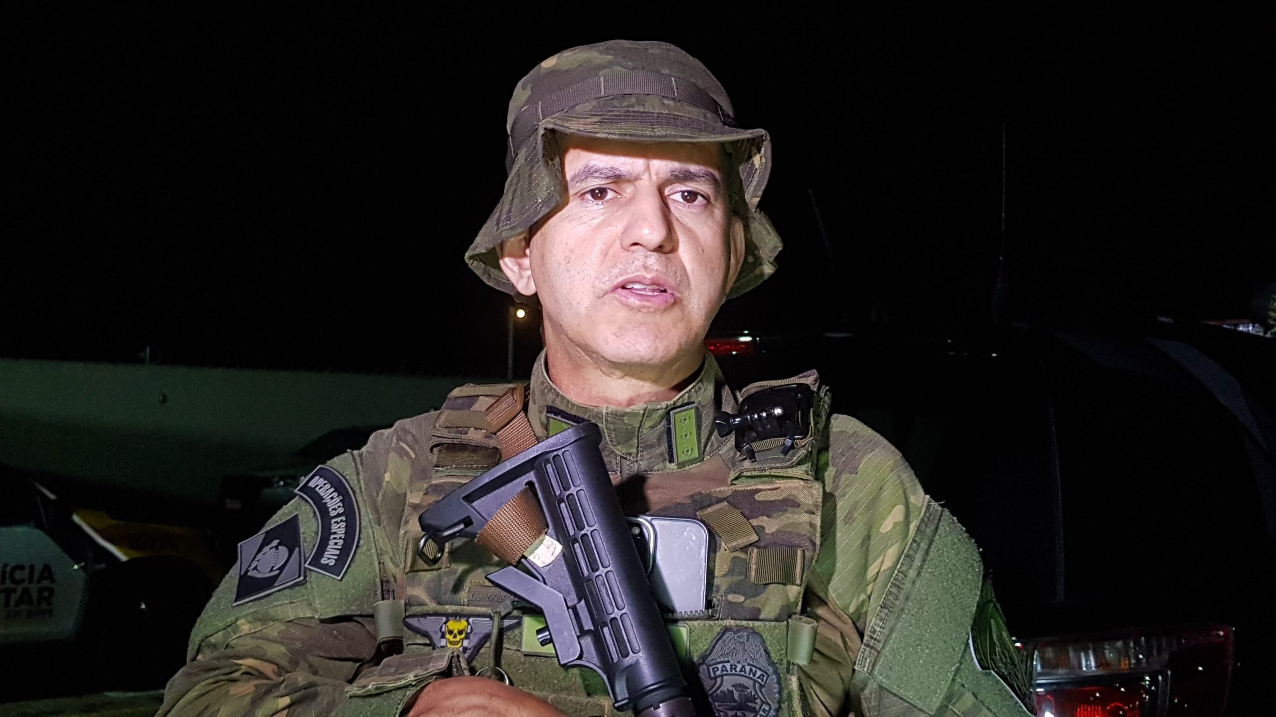 Apreensão em Céu Azul: "Ela já havia sido presa com 200kg de maconha em Guarapuava", diz major da PM
