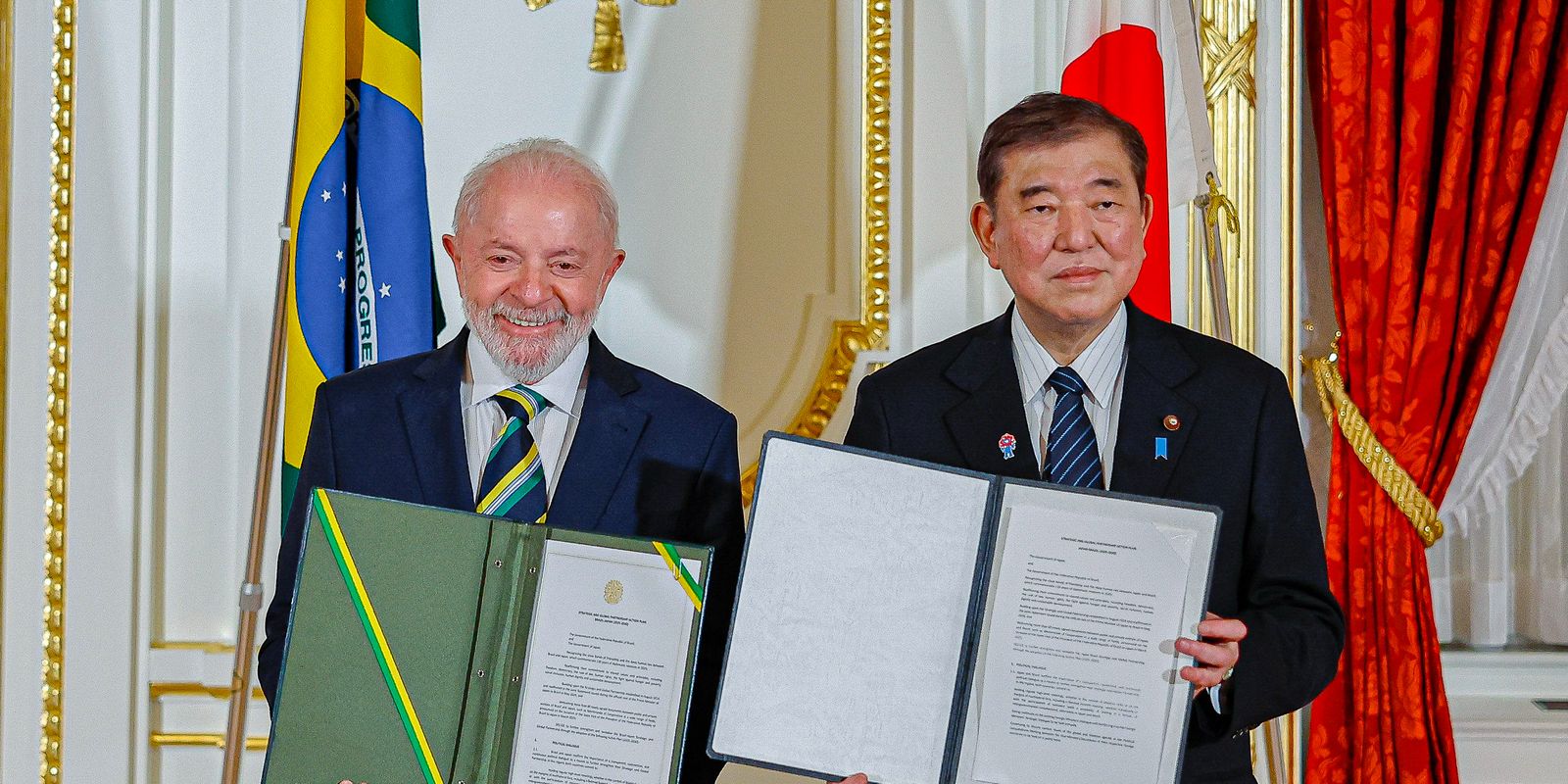 Brasil e Japão firmam acordos e plano de ação para ampliar parcerias Imagem referente a Brasil e Japão firmam acordos e plano de ação para ampliar parcerias