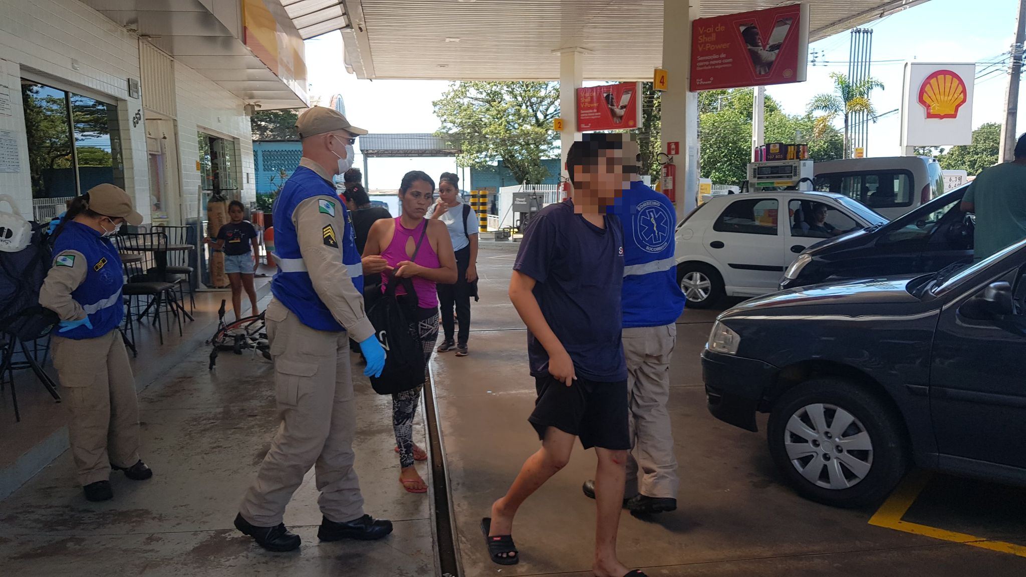 Adolescente é atropelado por Astra na Rua Domiciano Theobaldo Bresolin