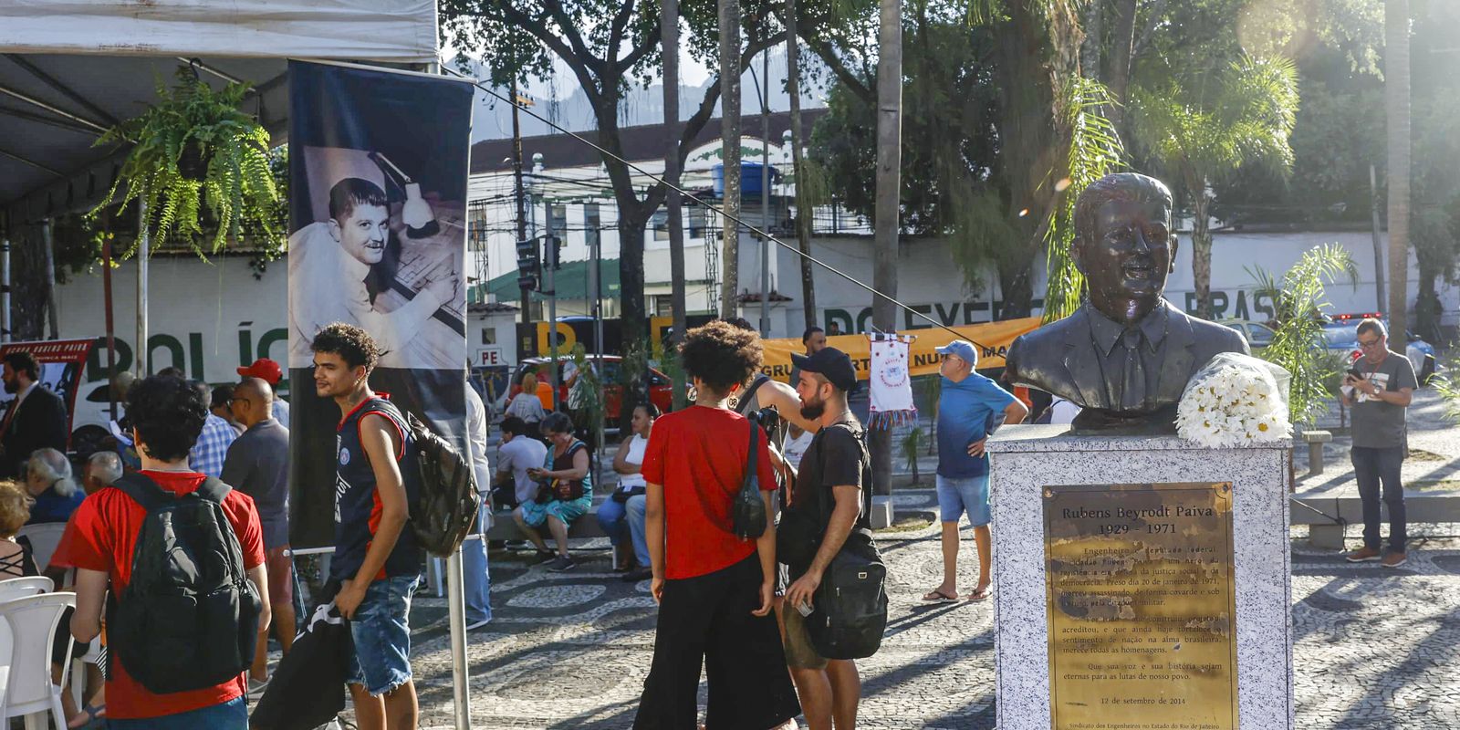 Ato no Rio homenageia memória de Rubens Paiva e torturados políticos