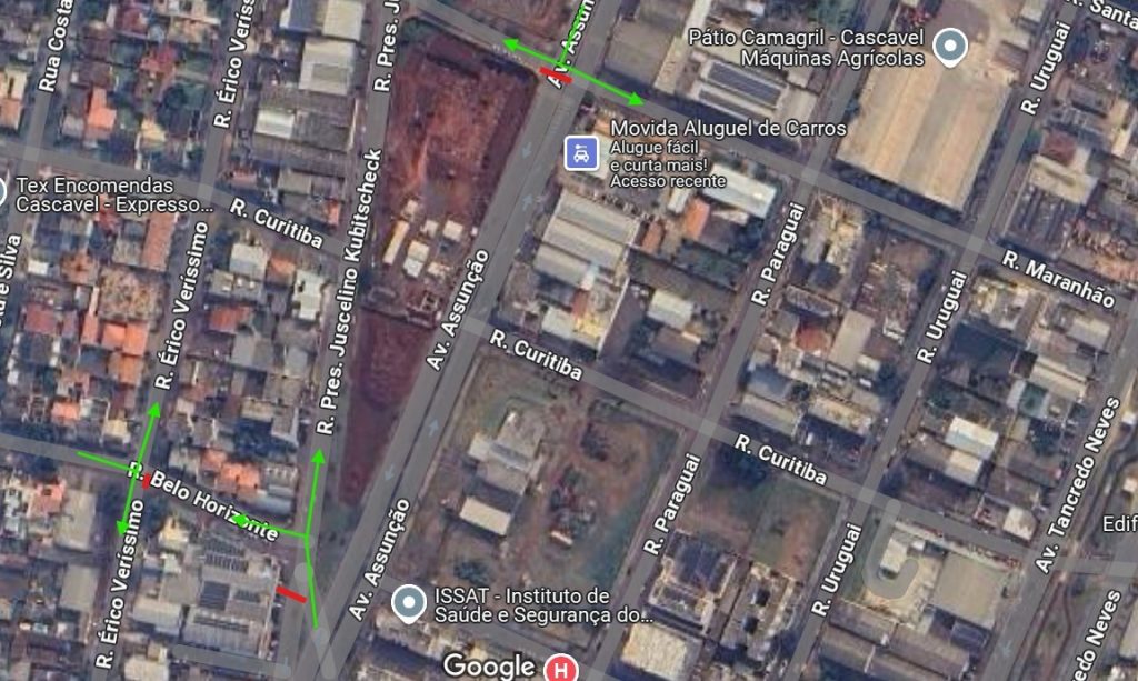 Interdição na Avenida Assunção: obras de pavimentação alteram trânsito em Cascavel nesta sexta-feira (28)