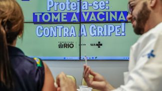 Rio começa campanha contra a gripe