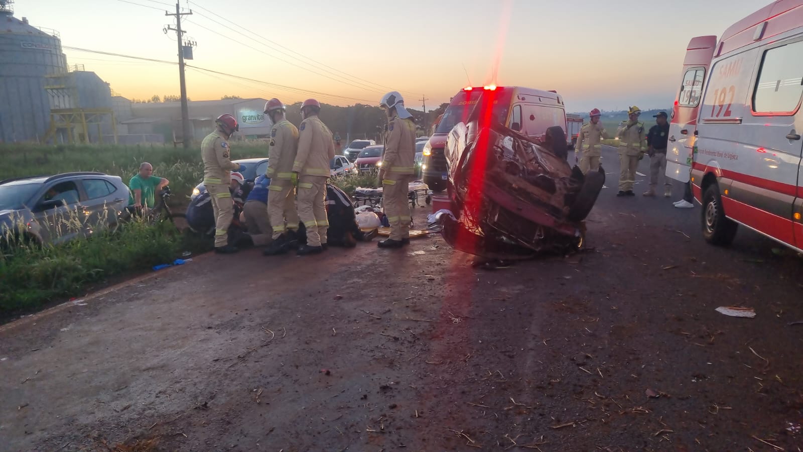 Conforme PRF, vítimas de acidente na BR-163 eram pai, mãe e filho; Motorista morreu